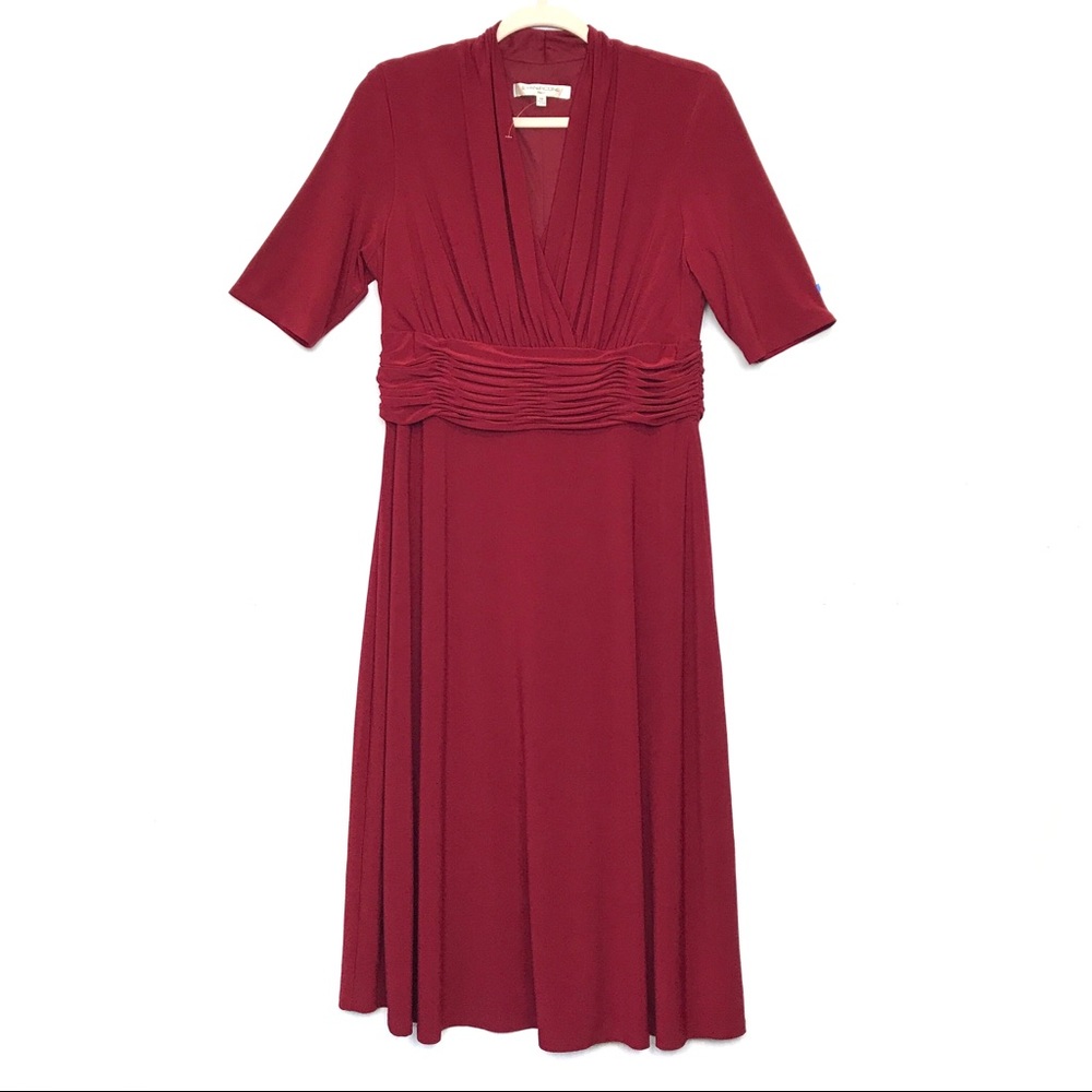 NWOT Stunning Evan Picone Red Dress Size 14